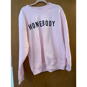 Light Pink Homebody crew neck